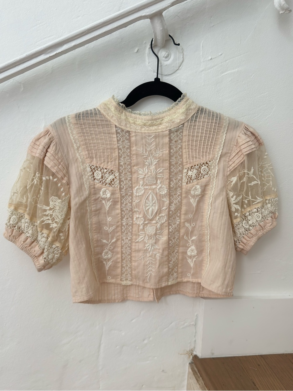 LoveShackFancy Indira Crop Top